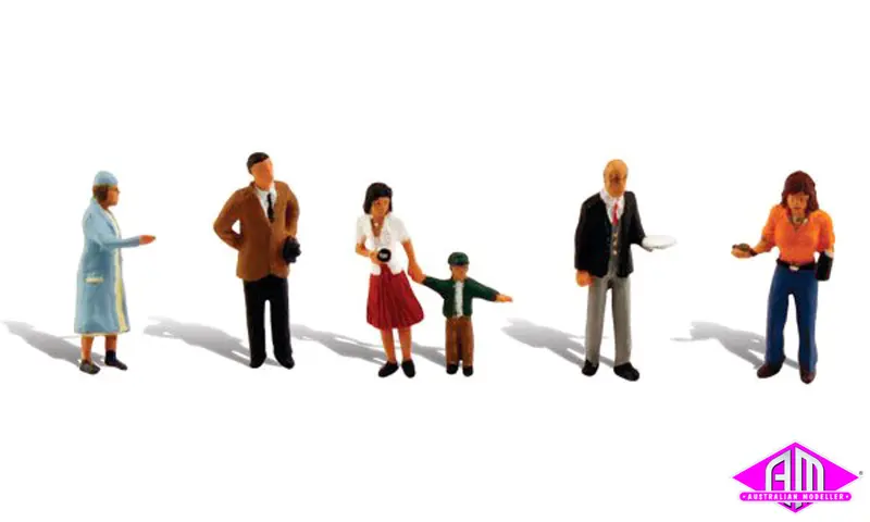 A1959 - Scenic Accents - People Going Places (Ho Scale) 1