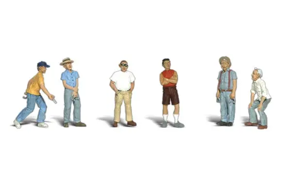 A2165 - Game Of Horseshoes (N Scale) 1