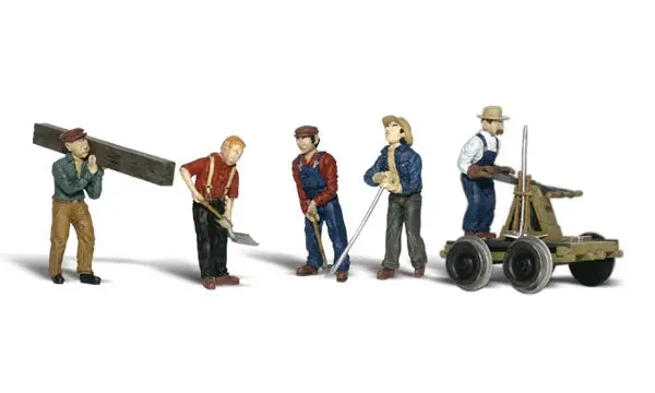 A2177 - Rail Workers (N Scale) 1