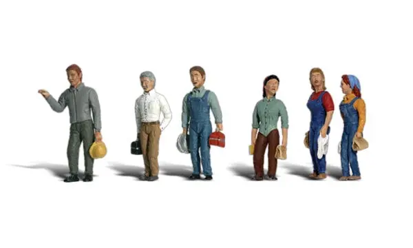 A2188 - 2Nd Shift Workers (N Scale) 1