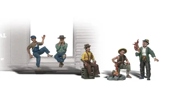 A2734 - Hobos (O Scale) 1
