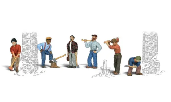 A2735 - Lumberjacks (O Scale) 1