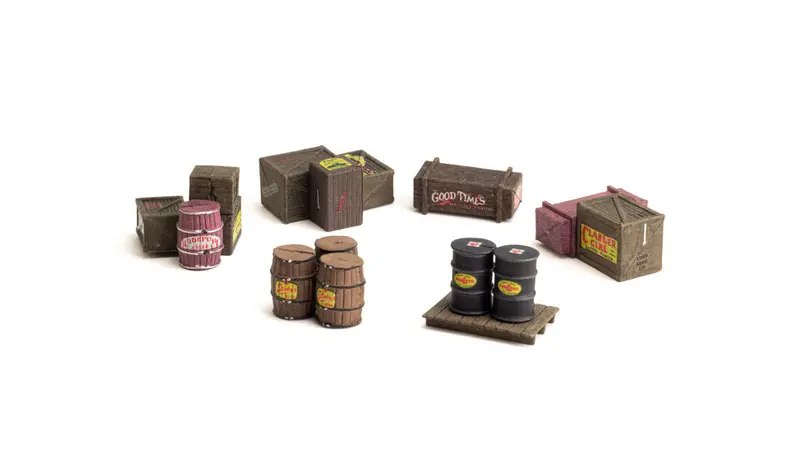 A2739 - Assorted Crates (O Scale) 1