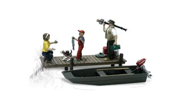 A2756 - Family Fishing (O Scale) 1