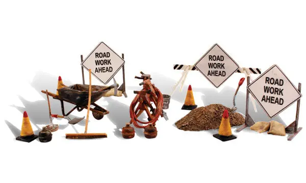 A2762 - Scale Road Crew Details (O Scale) 1