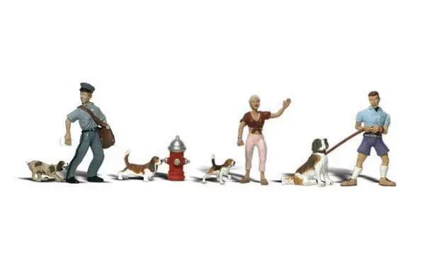 A2768 - People & Cats (O Scale) 1