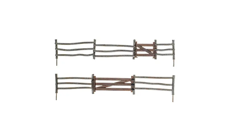 A2981 - Log Fence (Ho Scale) 1