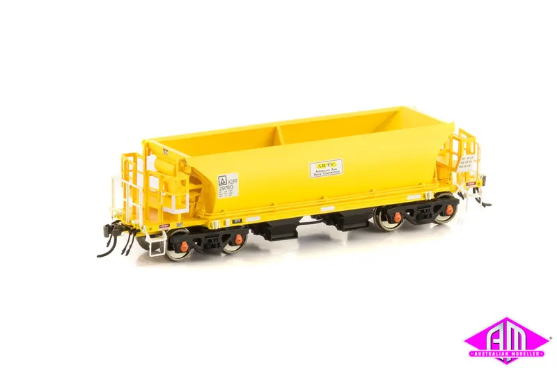 Adff Ballast Hopper Artc (Yellow) 4 Car Pack Nbh-17 1