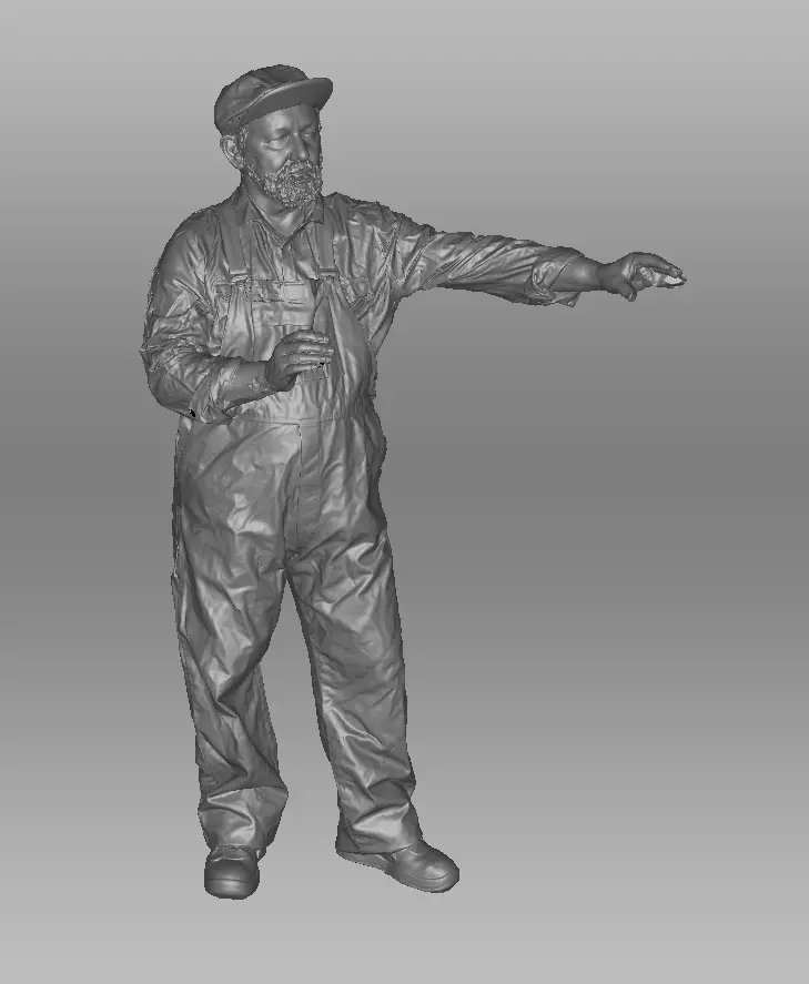 Aim-D24-87 - Driver Standing - Na Class Locomotive (Ho Scale) 1