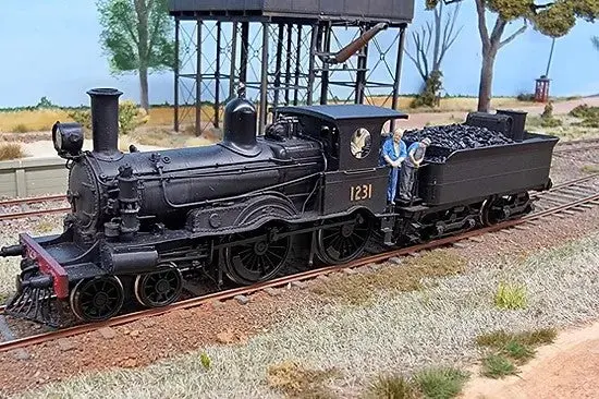 Aim-F17-87 - Fireman Leaning On Handrail - Trax Z12 Class (Ho Scale) 1