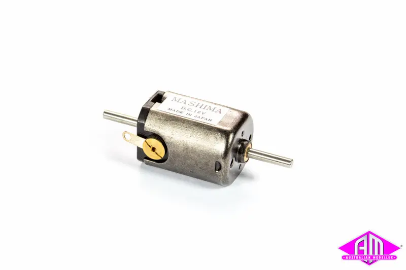 Al-40323 - Mashima Flat Can Motor - 12X20mm - 1.5Mm Shaft 1