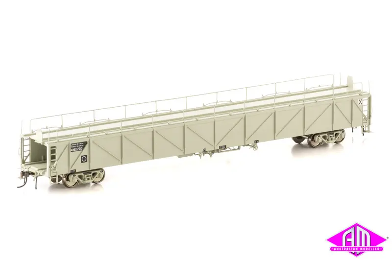 Ambx Plain Metal Sided Car Carrier, Grey With No Logo, 4 Car Pack Scc-2 1