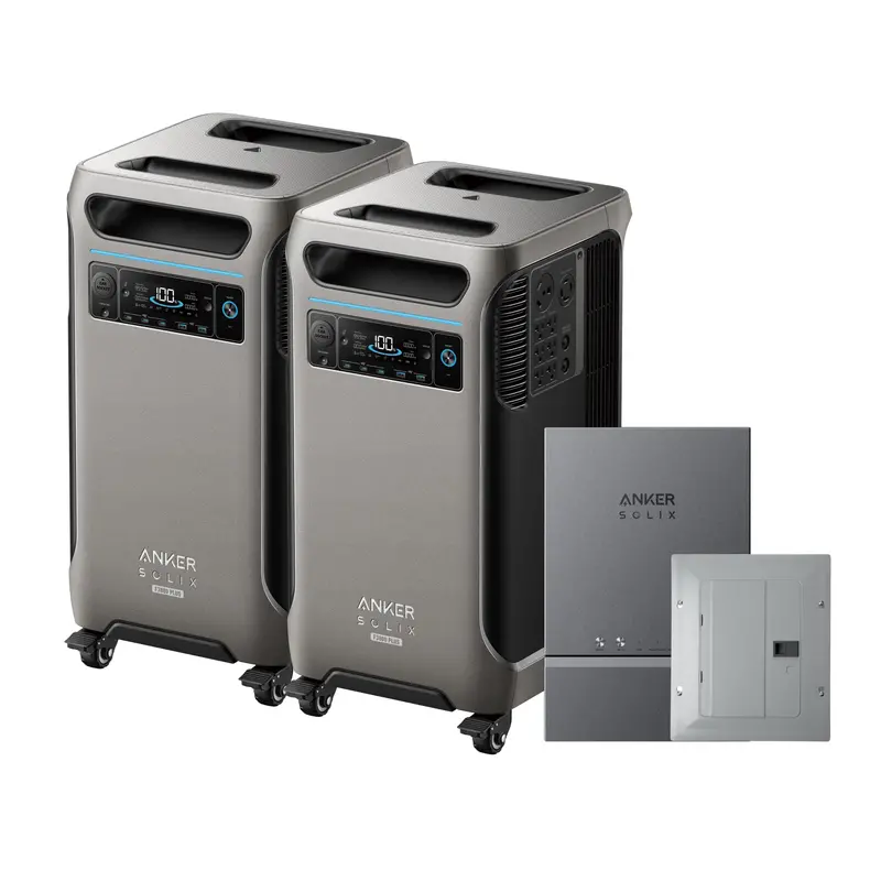 Anker 3840Wh Solix F3800 Plus 2 W/ Home Panel Kit, Sub Panel 1
