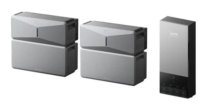 Anker Solix B17e1142 2-Set E10 Automatic Backup Kits | 12Kwh Lifepo4 Battery | 10-30Kw Turbo Output | Smart Grid & Storm-Guard 1