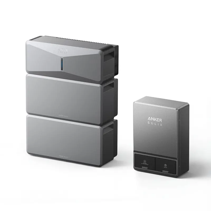 Anker Solix B17e1149 E10 Manual Backup Kit | 12 Kwh Lifepo4 Battery | 10-30 Kw Turbo Output | Smart Grid & Storm-Guard 1