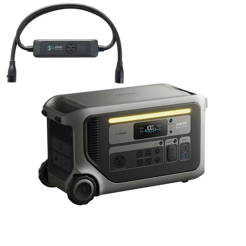 Anker Solix F3000 2 3072Wh Portable Power Station W/ Double Voltage Hub 1