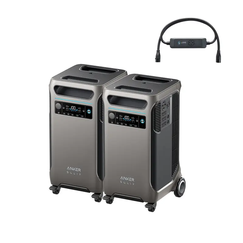 Anker Solix F3800 3840Wh | 6000W Portable Power Station W/ Double Power Hub 1