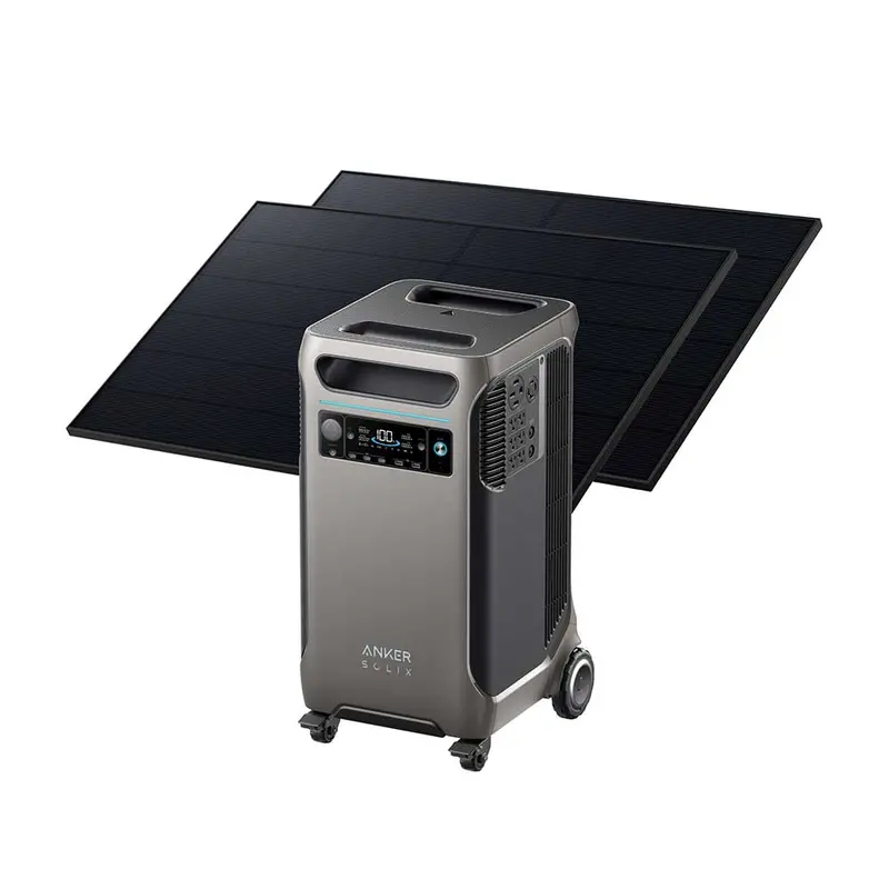 Anker Solix F3800 3840Wh | 6000W Portable Power Station W/ Ev Charging Adapter 1
