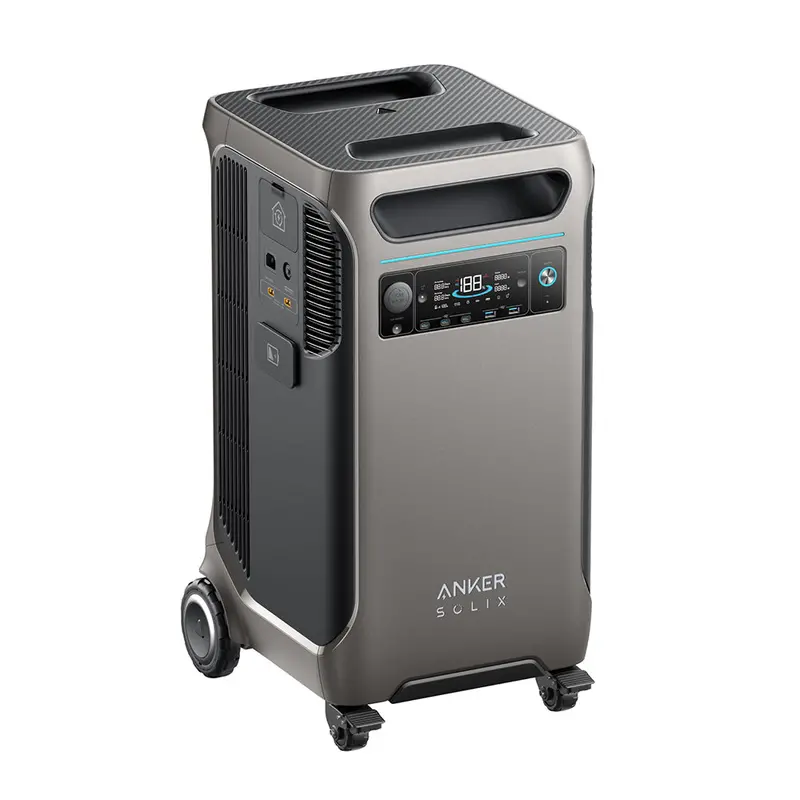 Anker Solix F3800 6000W Output/9000W Peak Portable Power Station For Home Emergency Backup, Rvs, Backyard 1
