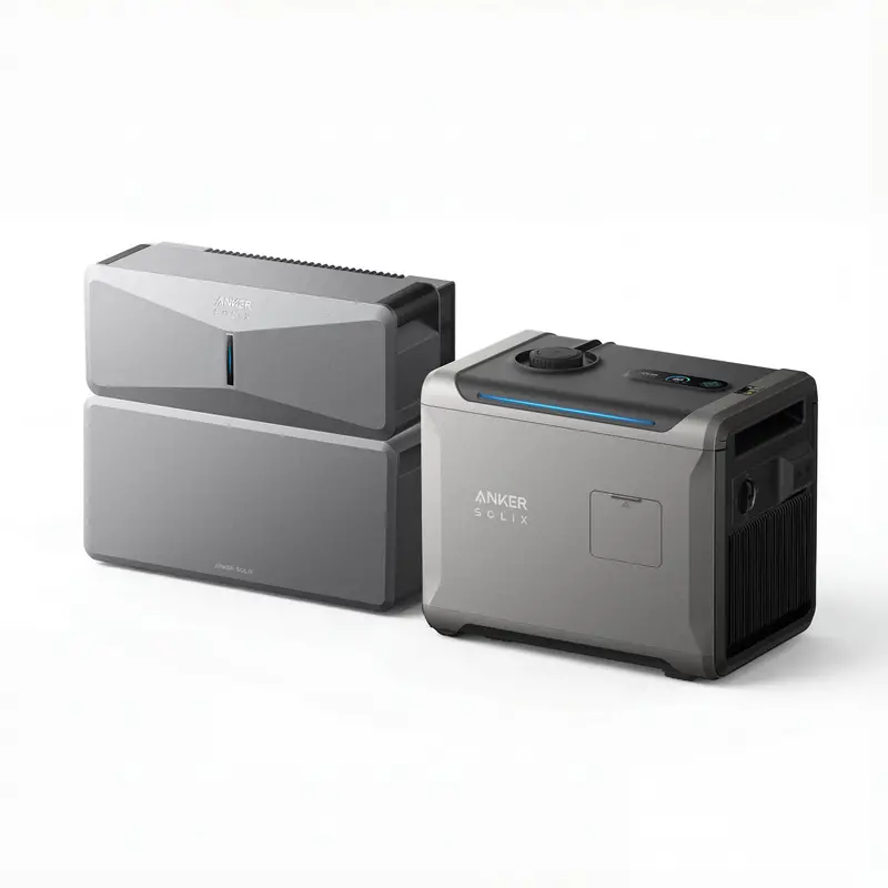 Anker Solix G17e1141 E10 Infinite Backup Kit | 6Kwh Lifepo4 Battery | 5X Backup Time | Smart Control & Outdoor-Ready 1