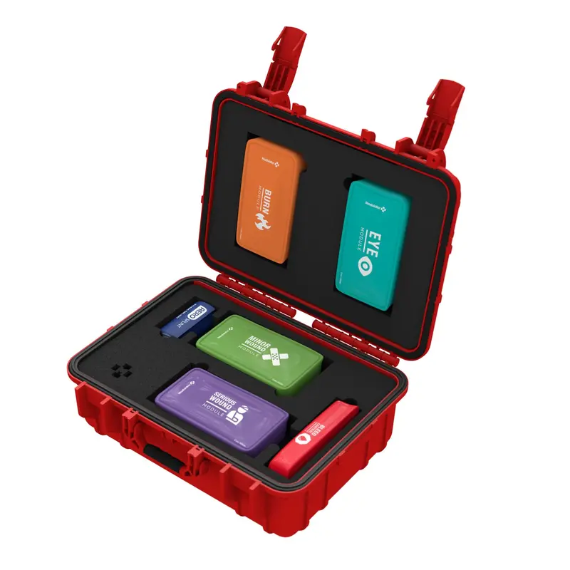 Ansi Class B Trauma & Bleed Control Kit – Ip67 Waterproof Modular Emergency System (M610-1) 1