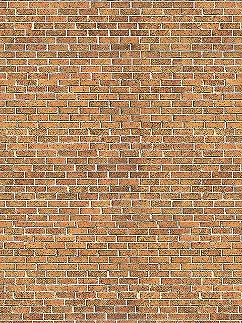 Ap-Bm007 - Art Printers - Backscenes Building Paper - Red Brick - Light (Ho Scale) 1
