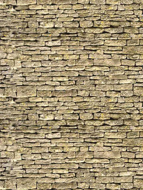 Ap-Bm029 - Art Printers - Backscenes Building Paper - Yorkshire Dry Stone (Ho Scale) 1
