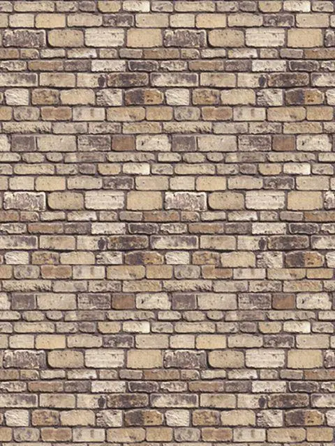 Ap-Bm044 - Art Printers - Backscenes Building Paper - Stone Block (Ho Scale) 1