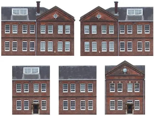Ap-Bm110 - Art Printers - Backscenes Building – Parkway House (Ho Scale) 1