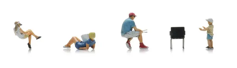 Artitec - Camping Life: Barbecue (Ho Scale) 2