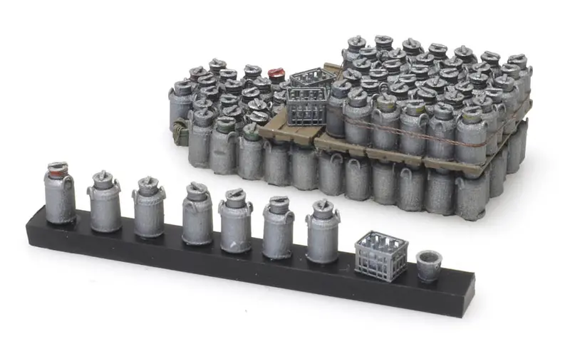 Artitec - Cargo Milk Churns (Ho Scale) 1