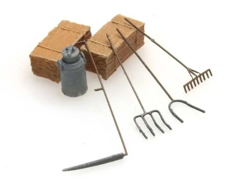 Artitec - Farmer's Tools: Scythe, Rake, Pitchforks (Ho Scale) 1