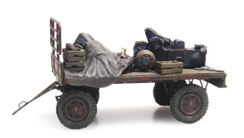 Artitec - Hay Wagon - Rusty (Ho Scale) 1