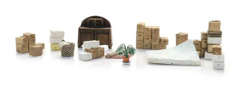 Artitec - Moving Boxes And Household Effects (Ho Scale) 1