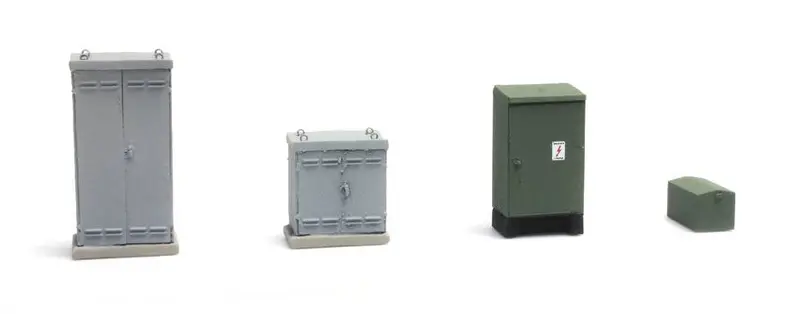 Artitec - Nl Switchboxes Railway Crossing (Ho Scale) 1