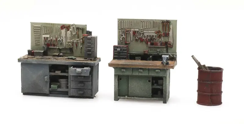 Artitec - Set Workbenches (Ho Scale) 1