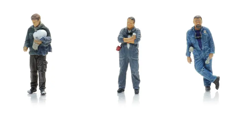 Artitec - Steelworkers Meeting (Ho Scale) 1