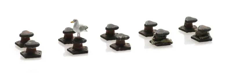Artitec - Tee Bollard Set (Ho Scale) 1