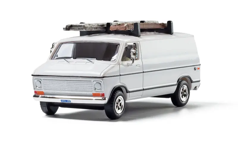 As5366 - Work Van White (Ho Scale) 1