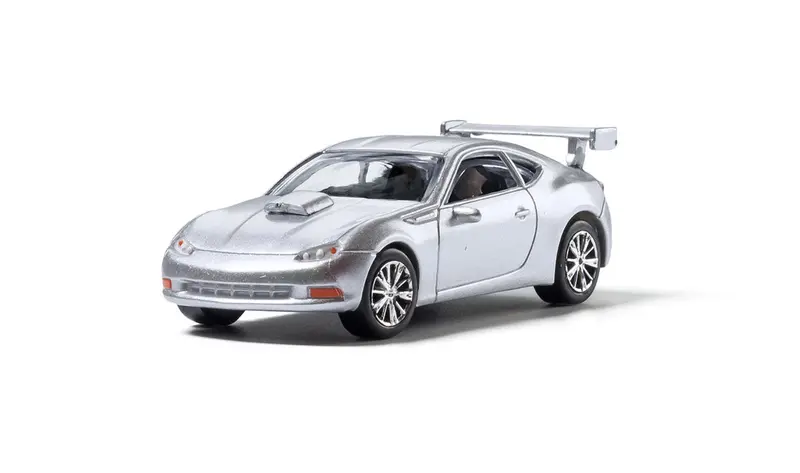 As5368 - Silver Sports Car (Ho Scale) 1