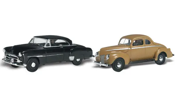 As5536 - Autoscenes - Cruisin' Coupes (Ho Scale) 1