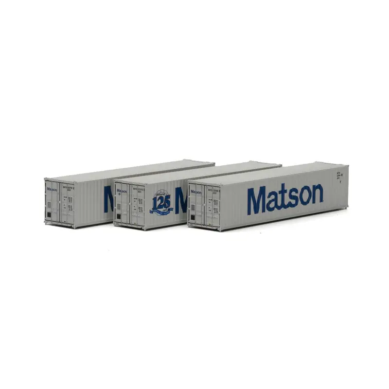 Ath17639 - 40' Low-Cube Container - Matson (N Scale) 1