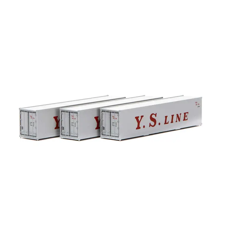 Ath17709 - 40' Smooth Side Container - Ys Line 3Pc (N Scale) 1