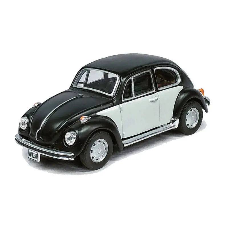 Atlas - 151-3009937 - Vw Beetle Matte Black/White (O Scale) 1