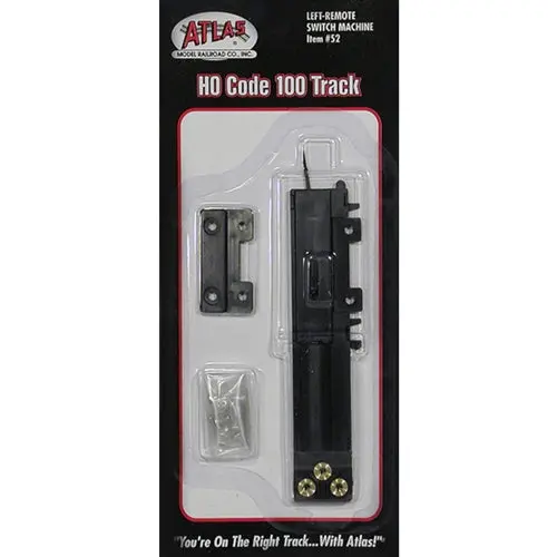 Atlas - At-0052 - Point Switch Left - Remote - Code 100 (Ho Scale) 1