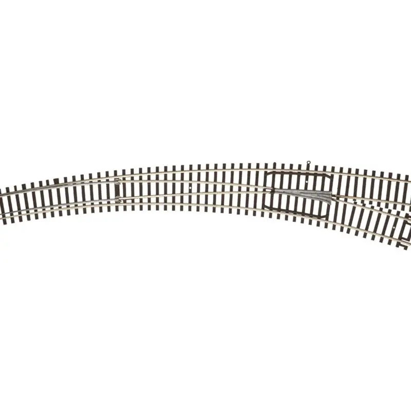 Atlas - At-0288 - Right Hand Curved Turnout - Code 100 (Ho Scale) 1