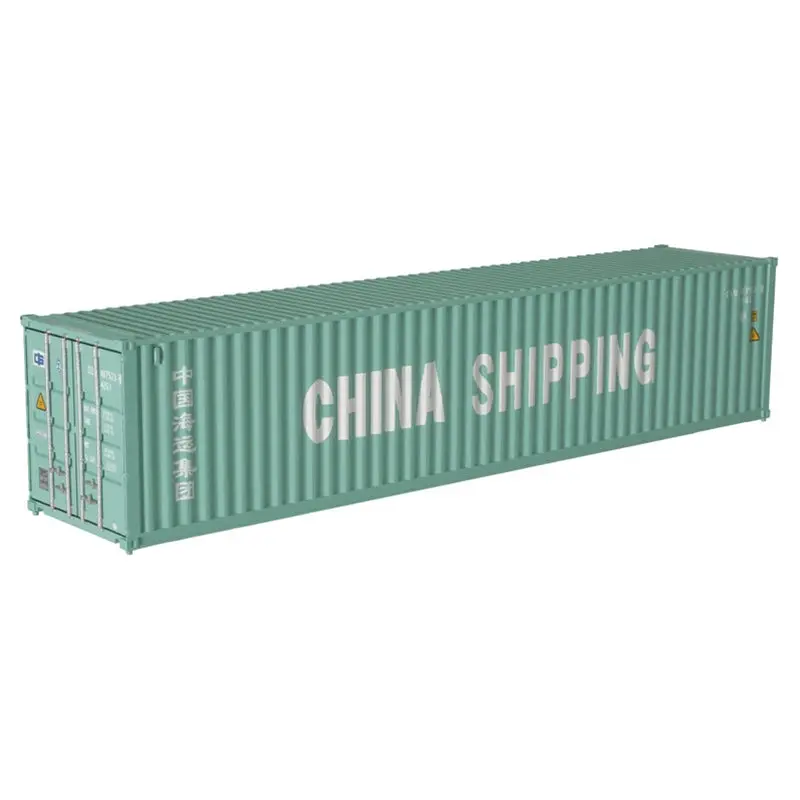 Atlas - At-20006542 - 40' Standard Height Container - China Shipping (Cclu) - Set #2 (Ho Scale) 1