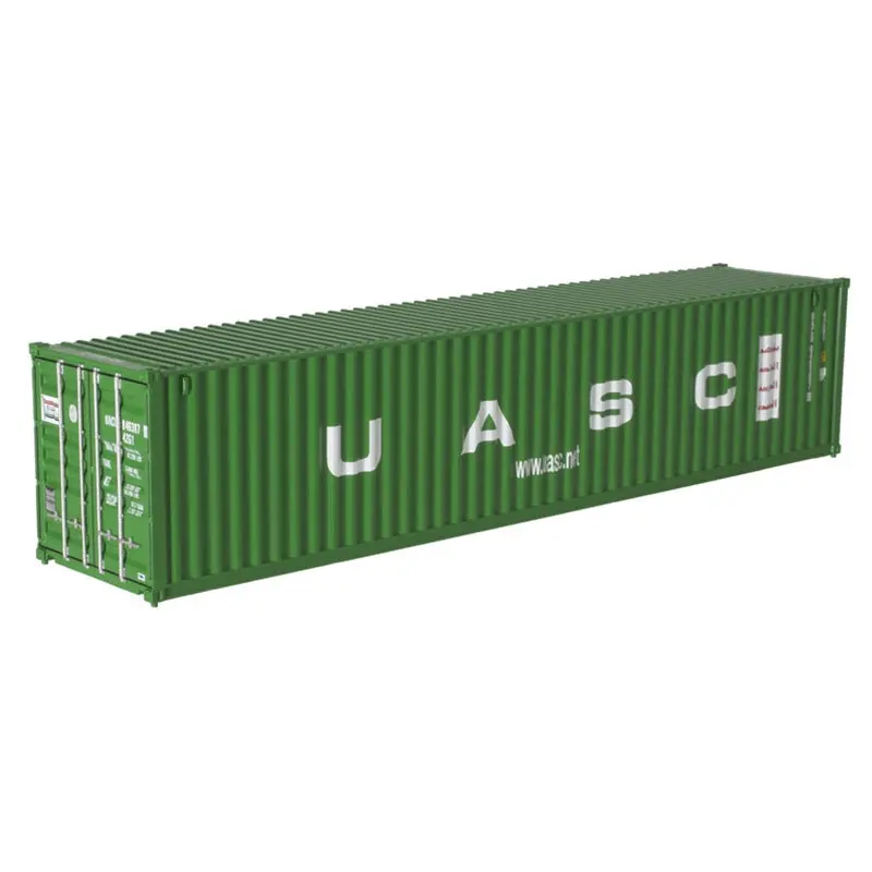 Atlas - At-20006548 - 40' Standard Height Container - United Arab Shipping Co. (Uacu) - Set #2 (Ho Scale) 1