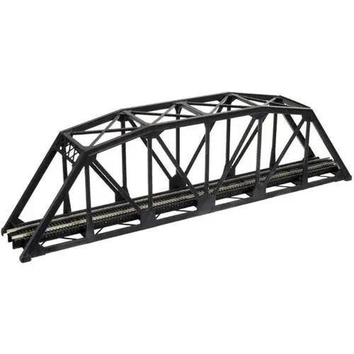 Atlas - At-2570 - Through Truss Bridge Kit Black, Code 80 (N Scale) 1