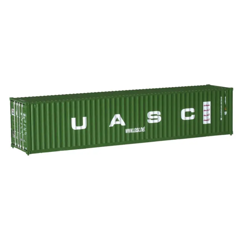 Atlas - At-50005890 - 40 Foot Standard Height Container - United Arab Shipping Co. (Uacu) Set #2 (N Scale) 1